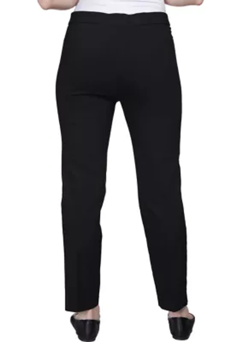 Petite Classic Allure Stretch Pull On Average Pants