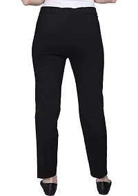 Petite Classic Allure Stretch Pull On Average Pants