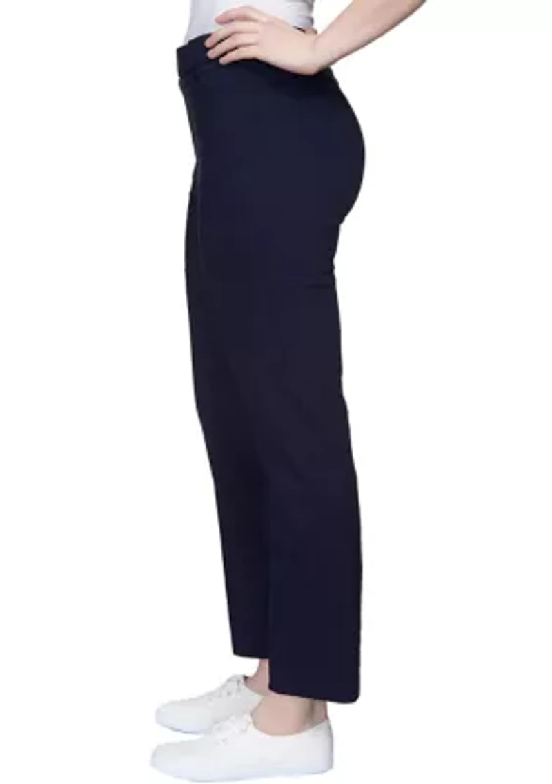 Petite Classic Allure Stretch Pull On Average Pants