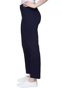 Petite Classic Allure Stretch Pull On Average Pants