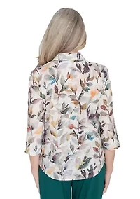 Petite Classics Leaf Shirt