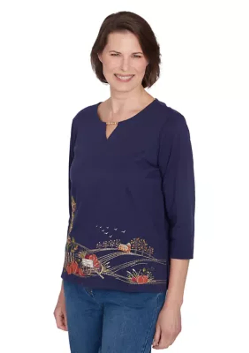 Petite Classics Farmhouse Scenic Top