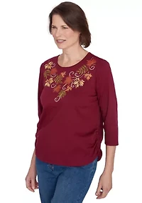 Petite Classics Falling Leaves Top