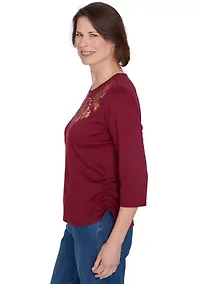 Petite Classics Falling Leaves Top
