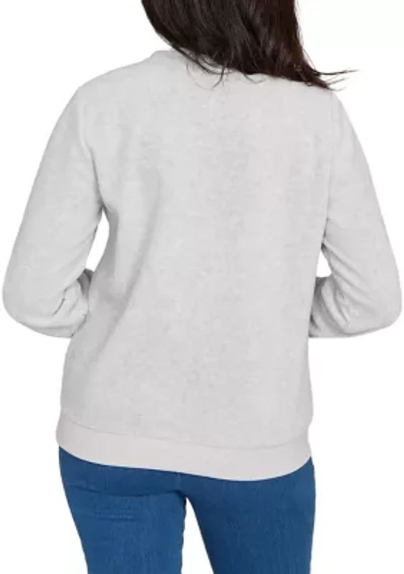 Women's Classics Embellished Yoke Top