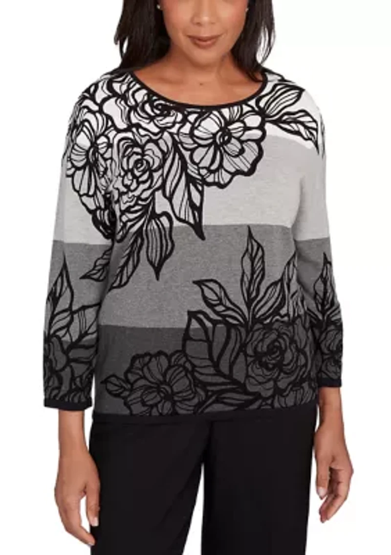 Women's Classics Ombre Floral Top