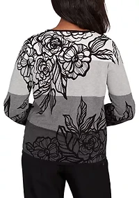 Women's Classics Ombre Floral Top