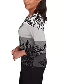 Women's Classics Ombre Floral Top