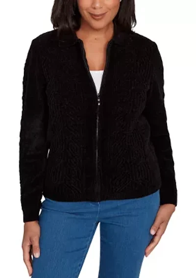 Women's Classics Zip Front Cardigan