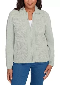 Women's Classics Zip Front Cardigan