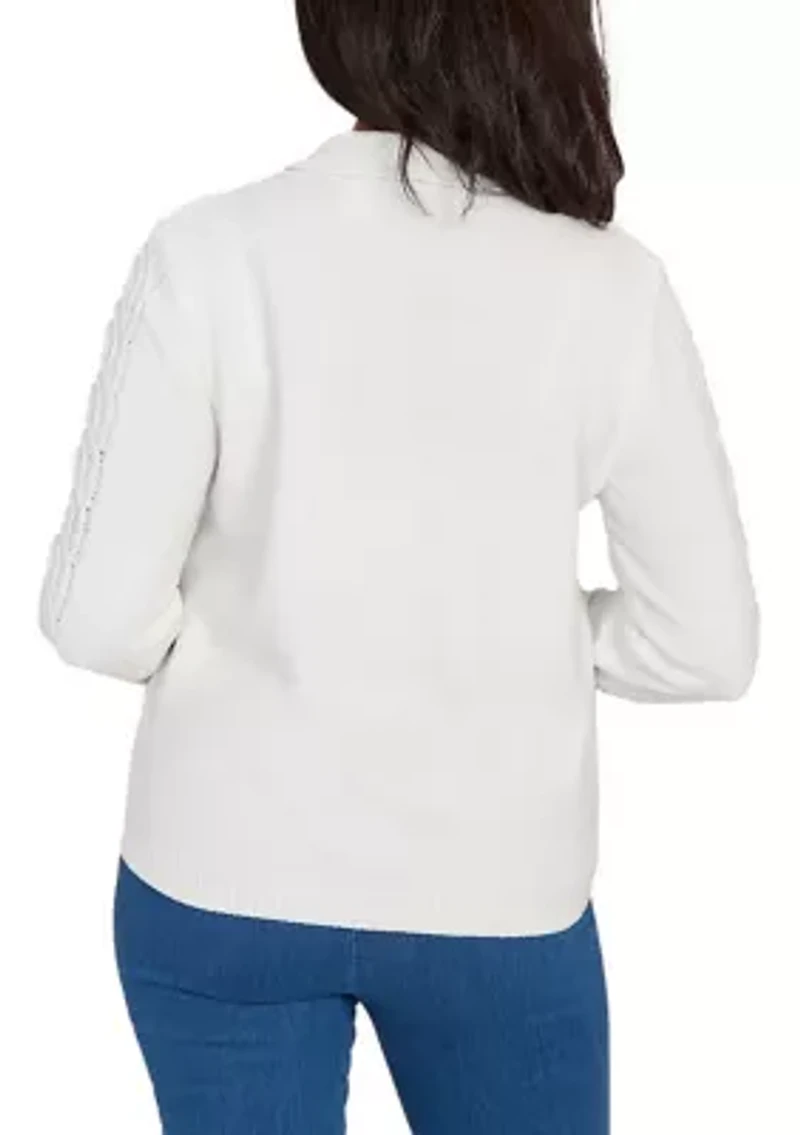 Women's Classics Zip Front Cardigan