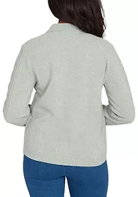 Women's Classics Zip Front Cardigan