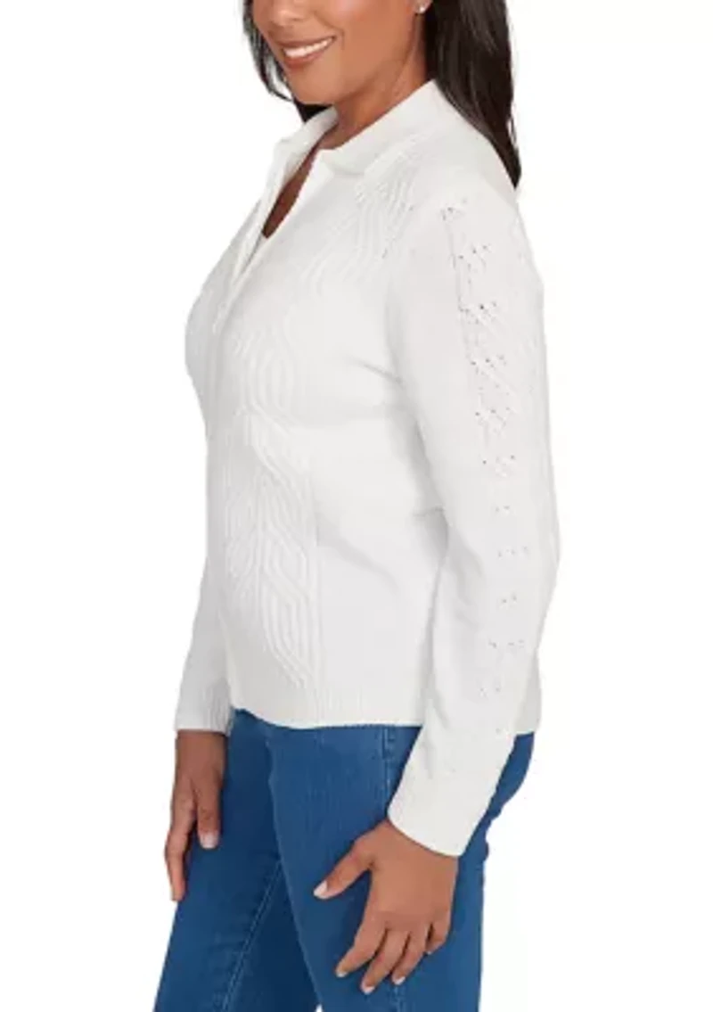 Women's Classics Zip Front Cardigan