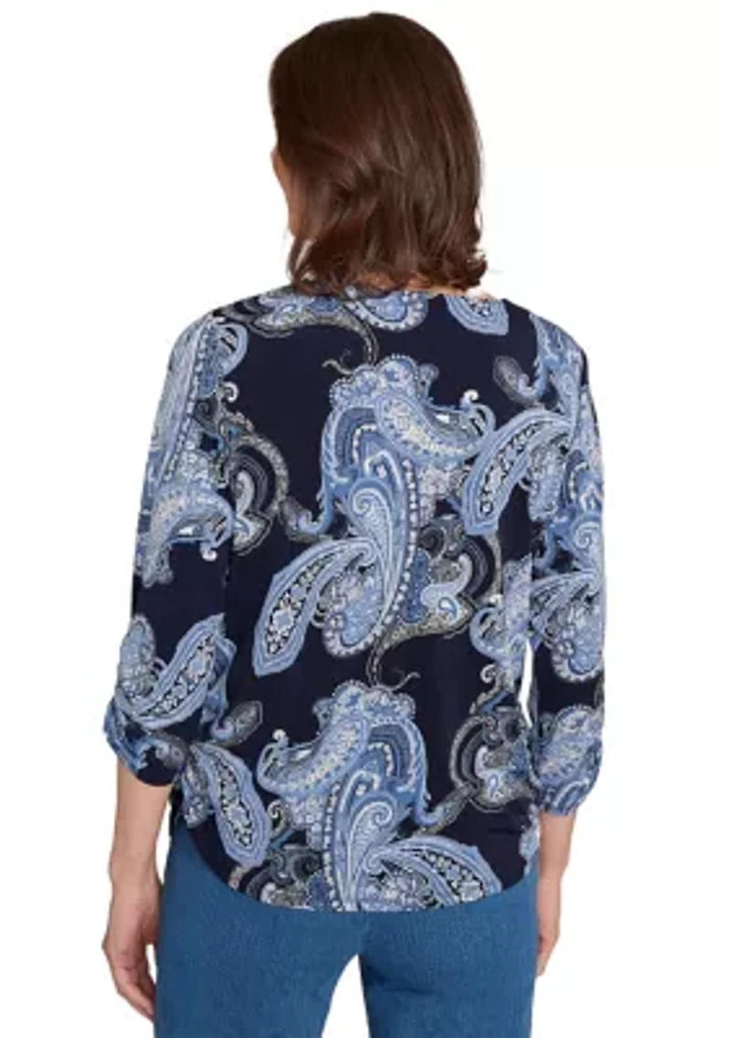 Women's Classics F5 Paisley with Gold Foil Top