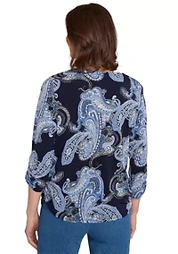 Women's Classics F5 Paisley with Gold Foil Top