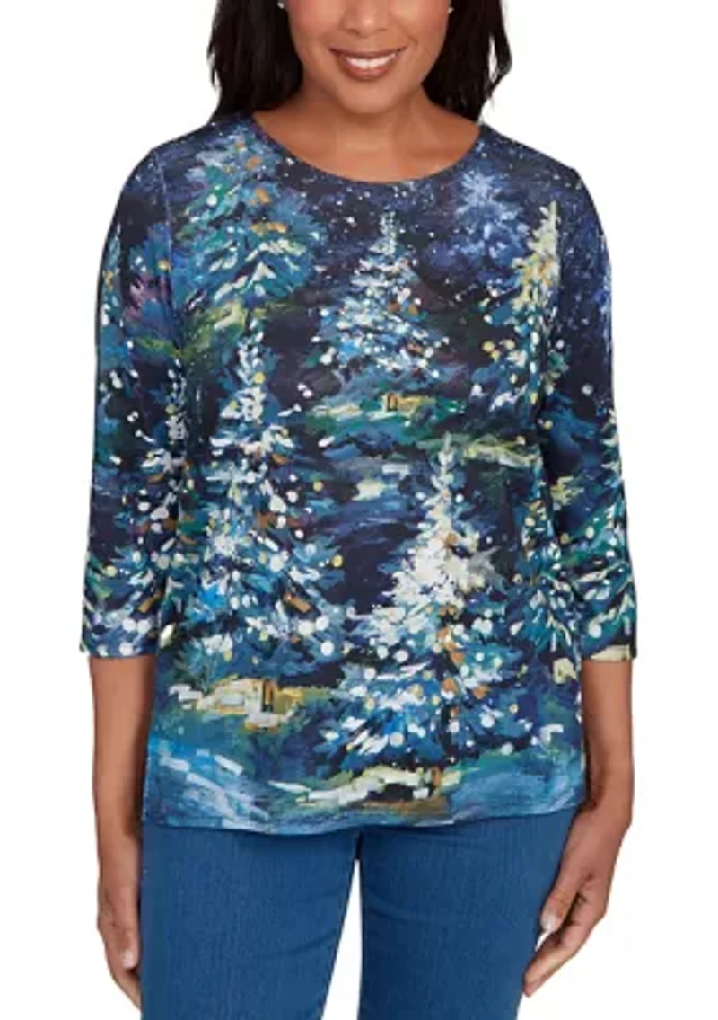 Women's Classics Starry Night Trees