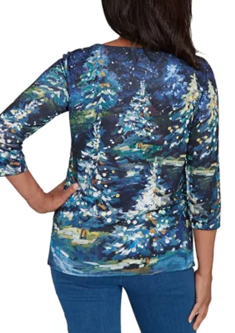 Women's Classics Starry Night Trees