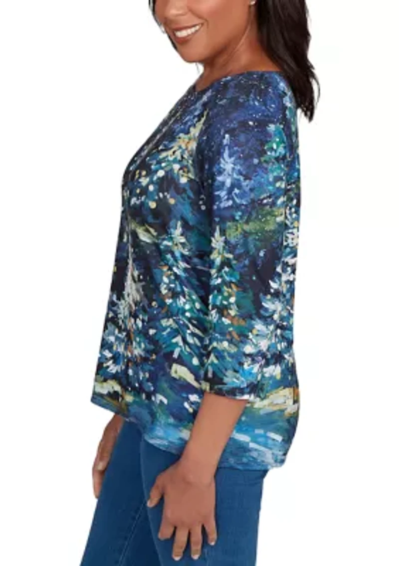 Women's Classics Starry Night Trees