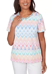 Women's Ki Chevron Top
