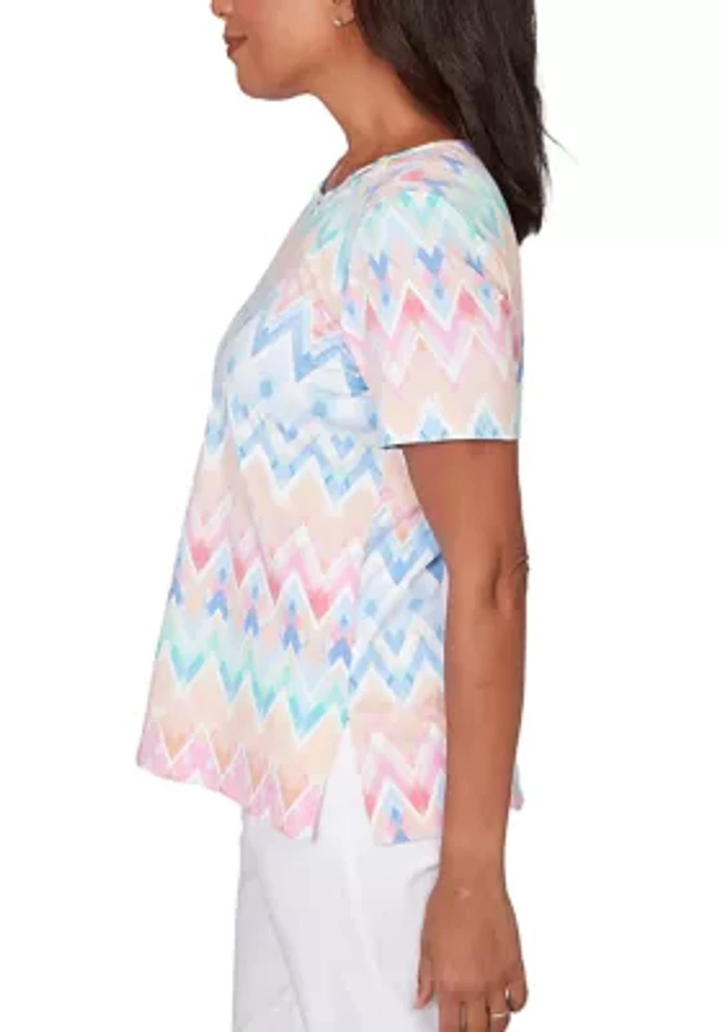 Women's Ki Chevron Top
