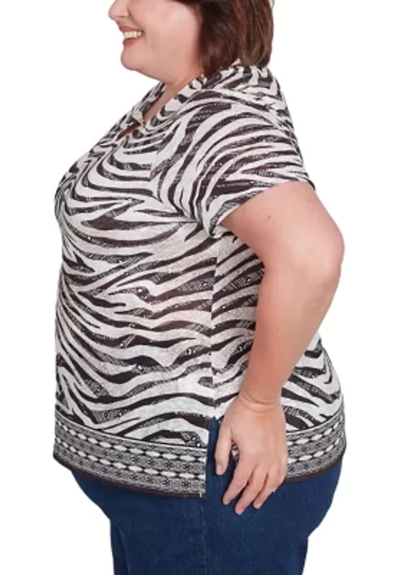 Plus Key Items Animal Border Top