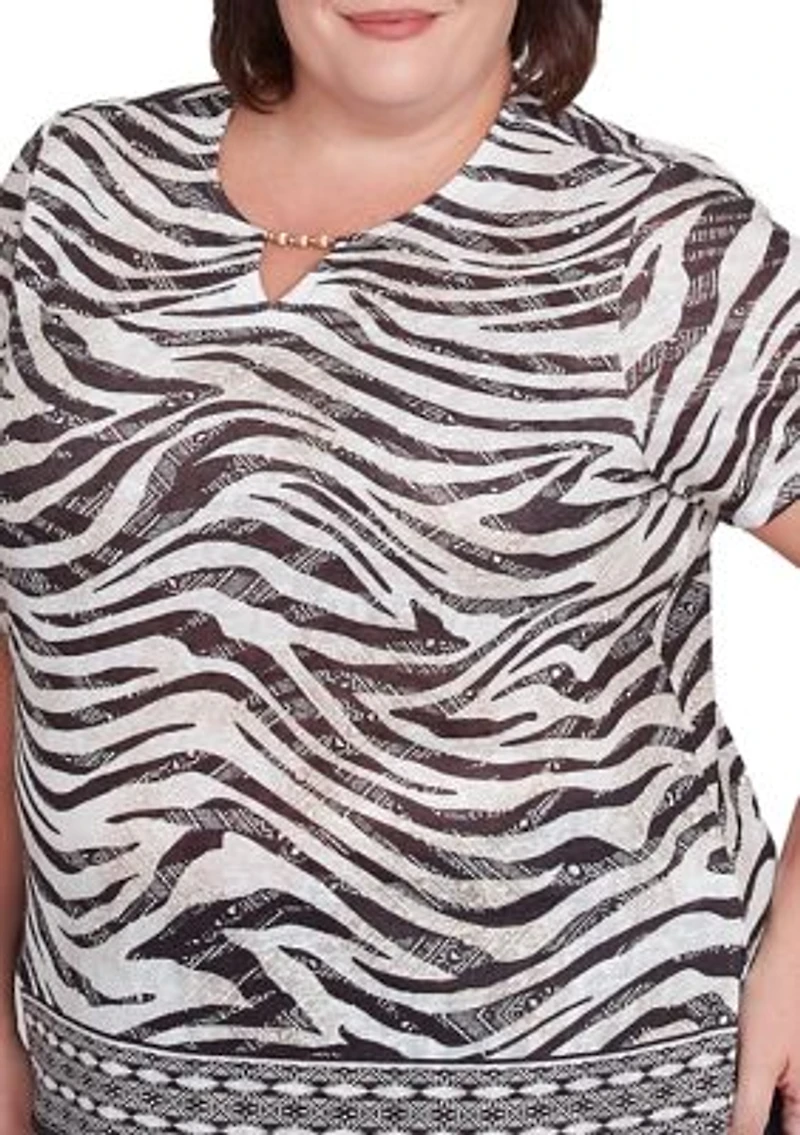 Plus Key Items Animal Border Top