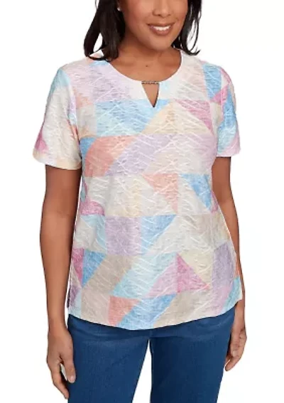 Petite Patchwork Top