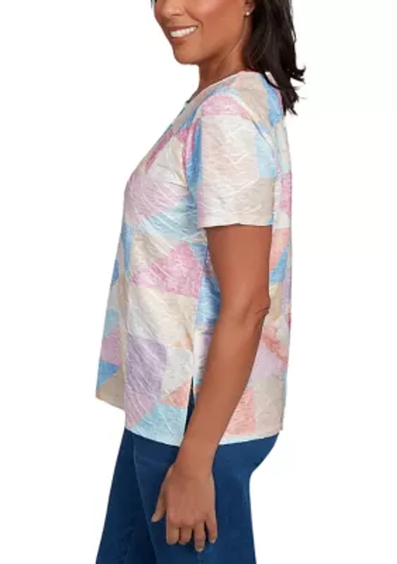 Petite Patchwork Top