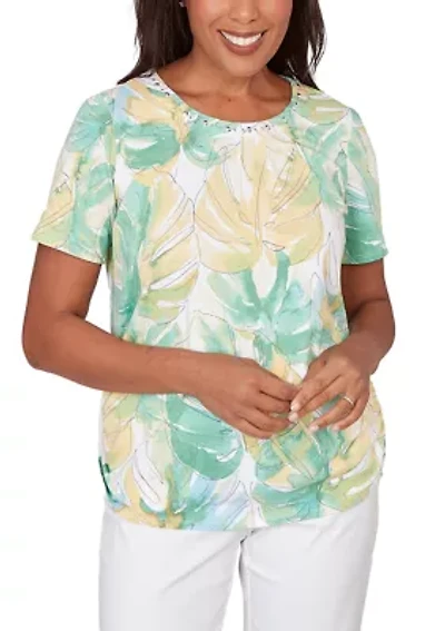 Petite Key Items Leaf Top