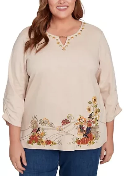 Plus Classics Scarecrows Border Top