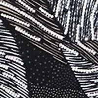 Plus Classics 3/4 Sleeve Puff Print Top