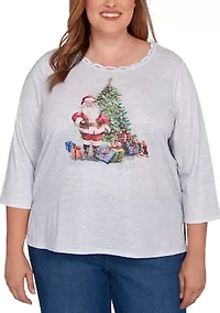 Plus Classics Santa & Tree Top