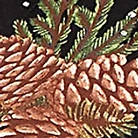 Plus Classics Cardinals & Pinecones Top