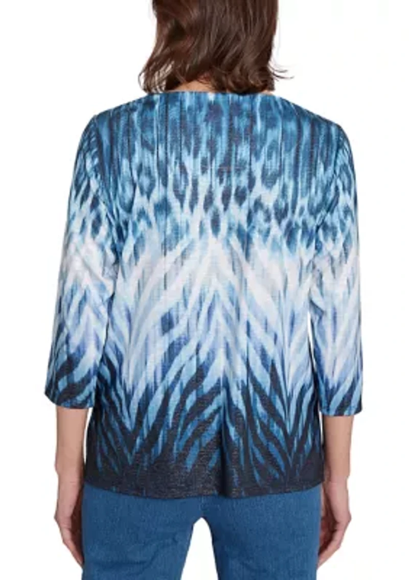 Petite Classics Ombre Skin Top