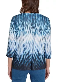 Petite Classics Ombre Skin Top