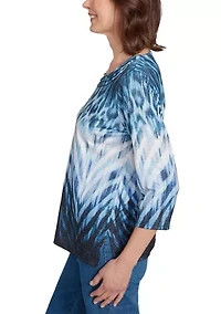 Petite Classics Ombre Skin Top