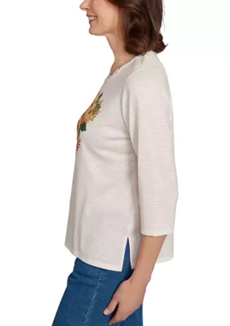 Petite Classics Harvest Basket Top