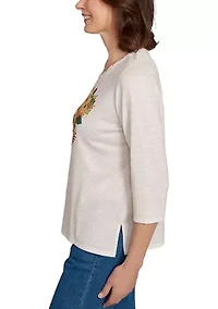 Petite Classics Harvest Basket Top