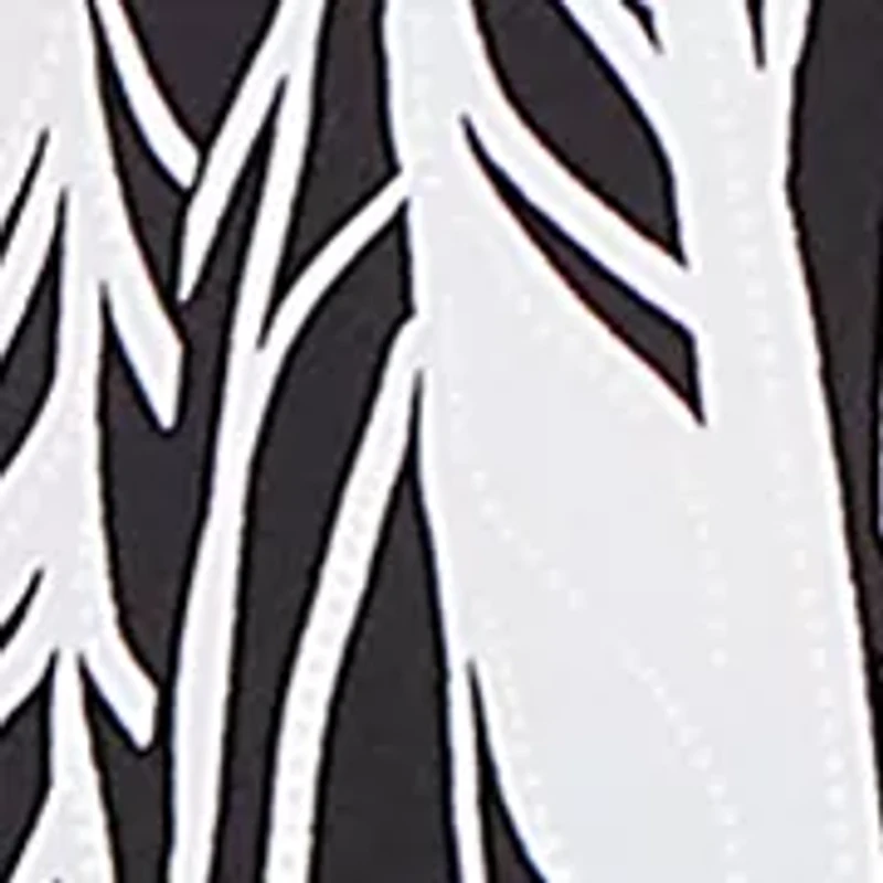 Petite Classics Abstract Feathers Top