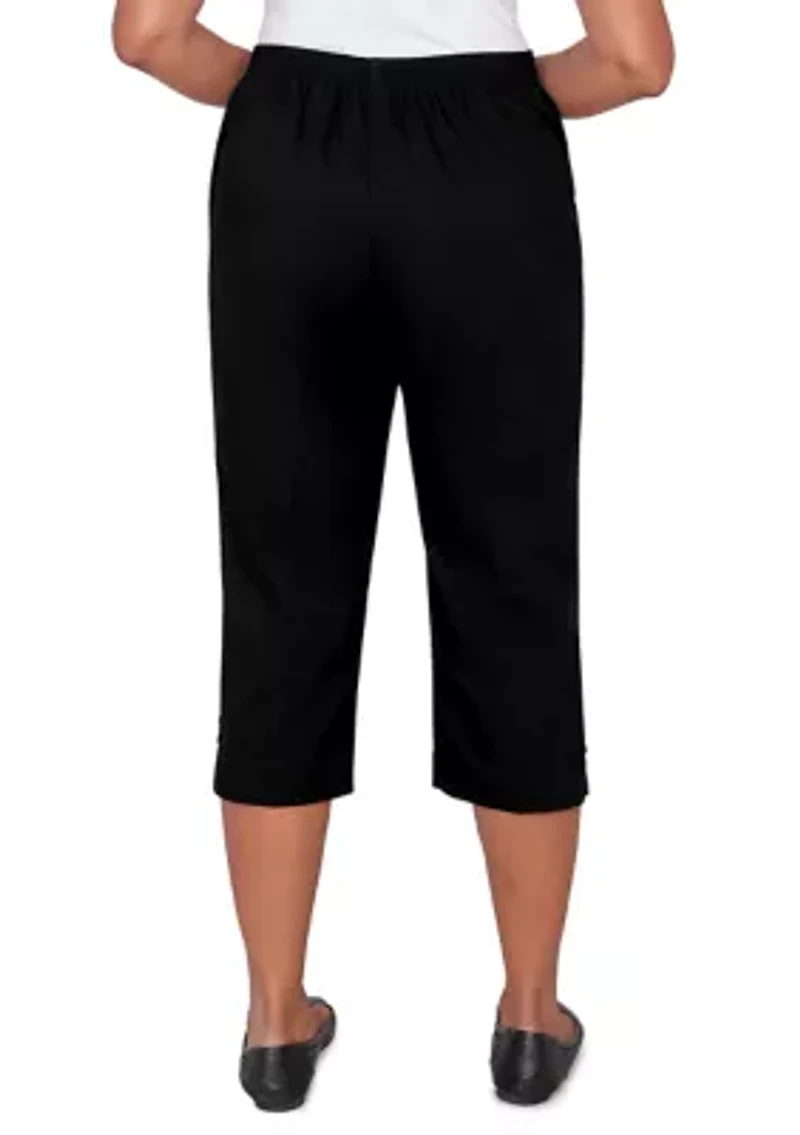 Women's Classics Twill Capri Pants