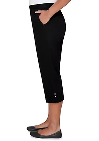 Women's Classics Twill Capri Pants