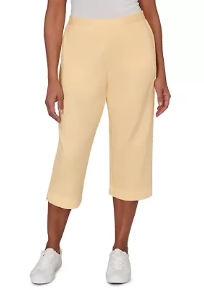 Women's French Terry Capri Pants
