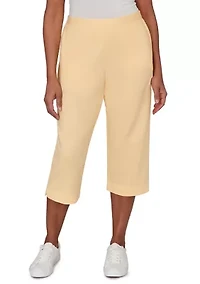 Women's French Terry Capri Pants