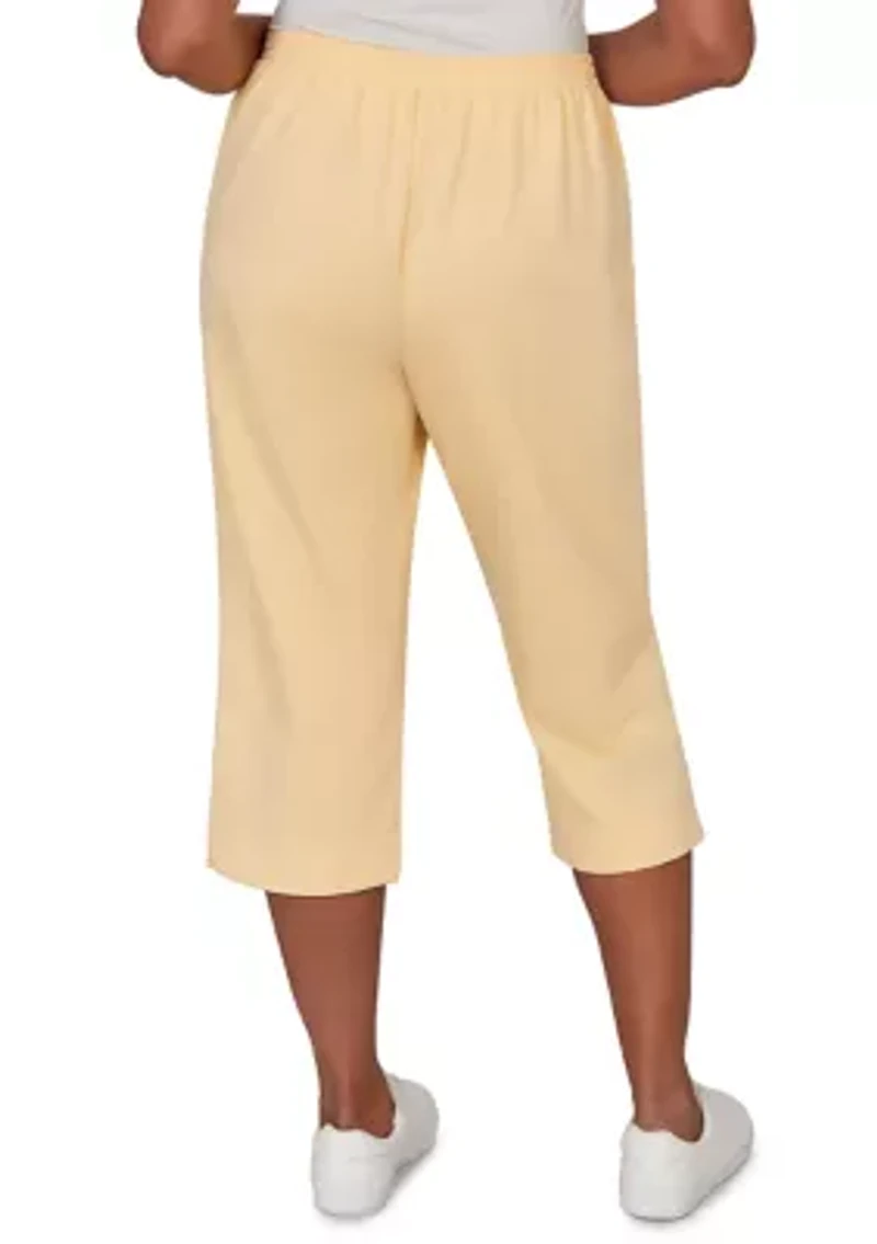 Women's French Terry Capri Pants
