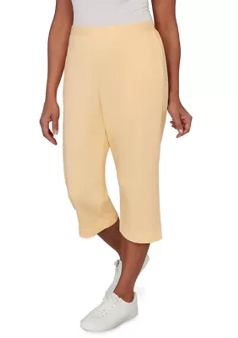 Women's French Terry Capri Pants