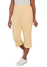 Women's French Terry Capri Pants