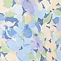 Women's Classics Embroidered Border Floral Shirt