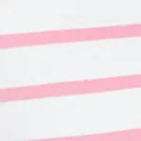 Women's Striped Embroidered Sleeve Top