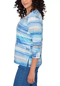 Women's Classics Brushstrokes Biadere Top