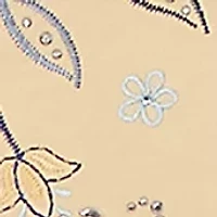 Women's Floral Embroidery Top